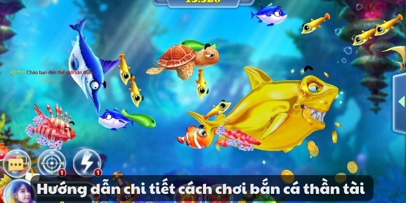 Hướng dẫn cách chơi bắn cá thần tài cho người mới
